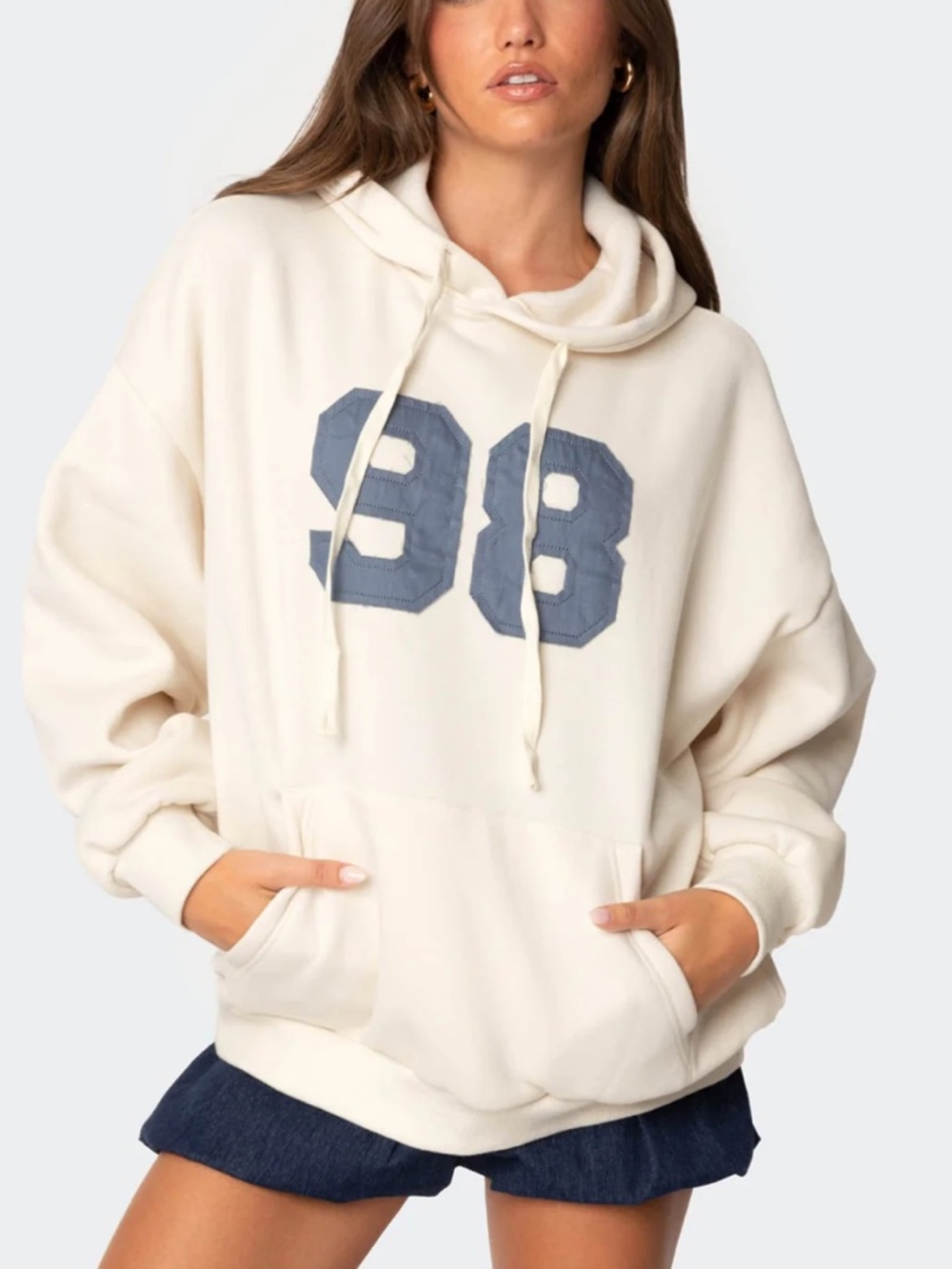 Edikted 98 Oversized hoodie Sweater